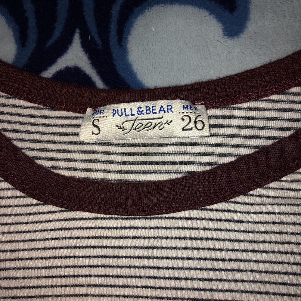 Pull and bear striped shirt
